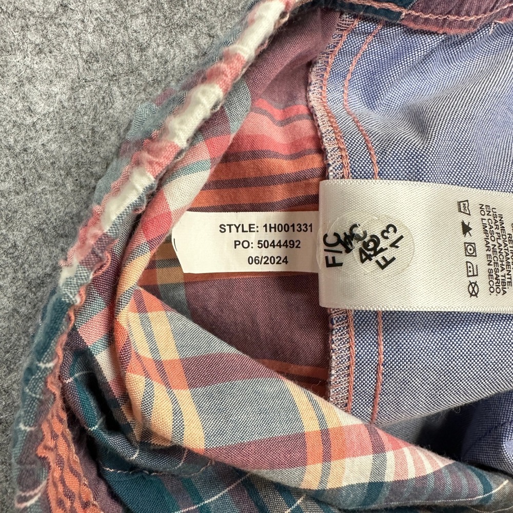 Vineyard Vines Shorts Mens M Madras Cayman Plaid Drawstring Cotton 7" NWOT - Picture 12 of 12